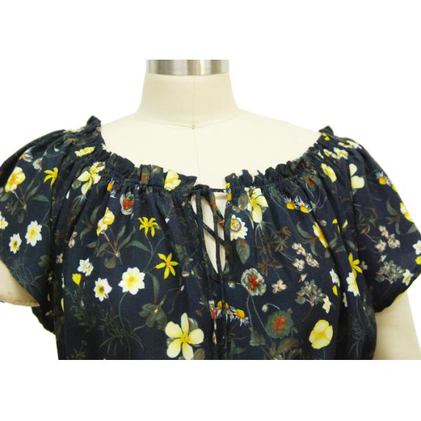 Short Sleeve Floral Maxi Dress , 100 Polyester Maxi Dress With Sleeves Swimwear Style