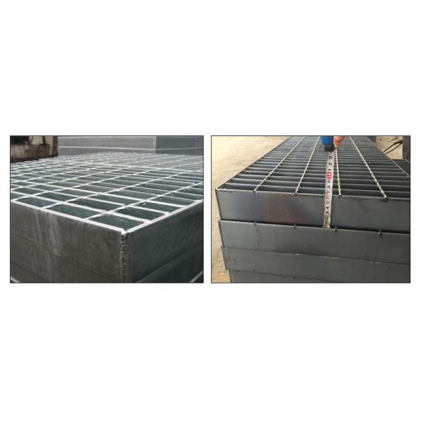 Reja superficial lisa 19 w-4 de la calzada que espacia la reja de acero resistente de la prolongación del andén