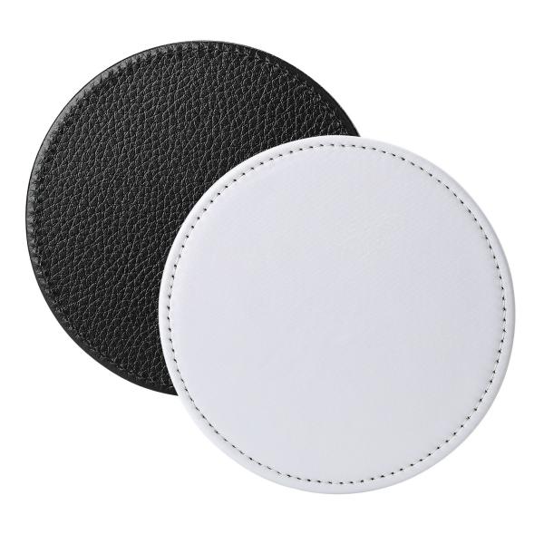 Custom Coaster Sublimation Blanks Leather Coasters With Logo