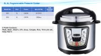 Agregado familiar 4.1KG 5QT fogão de pressão Multifunction do arroz de 15 copos