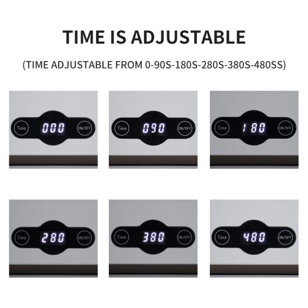 Ультразвуковая очистительница ювелирных изделий 220В Ультразвуковая очистительная машина для часов 650 мл