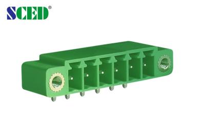 Passo vertical Pluggable 3.81mm 300V 8A 2P-20P da entrada do bloco terminal de uma comunicação