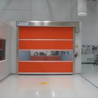 Porte d'ouverture automatique à rouleaux industriels pour la sécurité de l'entrepôt Vitesse d'ouverture 1,5 m/s