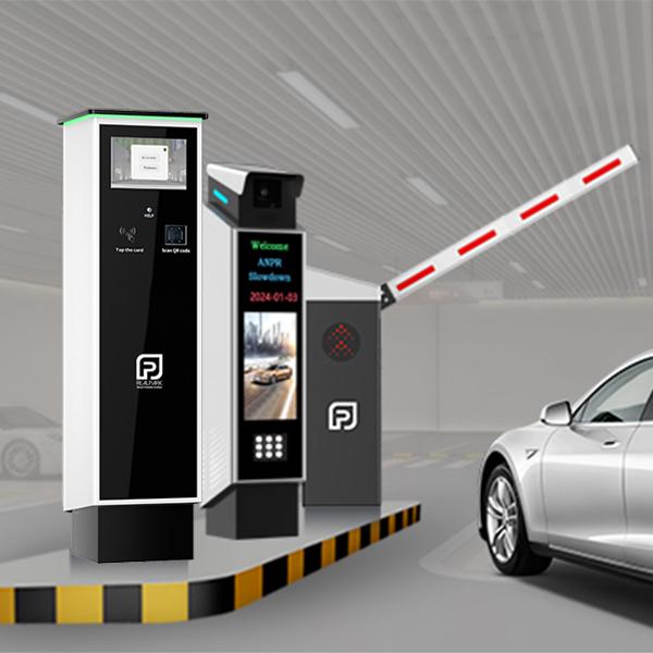 High-Efficiency Parking Payment  Featuring 10.1 Custom LCD Screen, Automatic Ticket Dispenser  Robust Steel Housing Integrated Parking Management System
