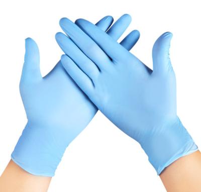 High Strength Nitrile Work Gloves Excellent Tactile Sensitivity Punctures resistance