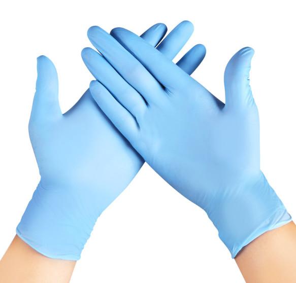 High Strength Nitrile Work Gloves Excellent Tactile Sensitivity Punctures resistance