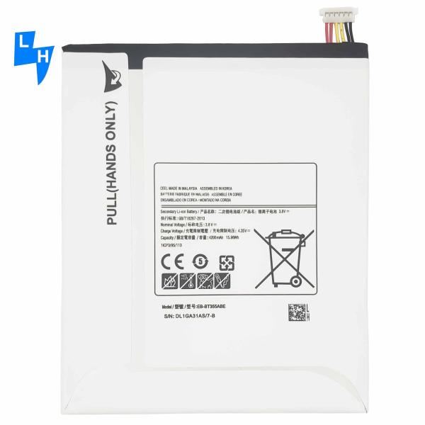Замена батареи с двойной защитой IC EB-BT355ABE для Samsung Galaxy Tab A 8,0 дюйма 2015 T350/T355