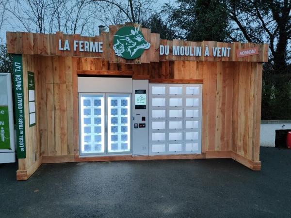 21Máquina de venda de ovos com tela sensível ao toque para lanches de queijo fresco