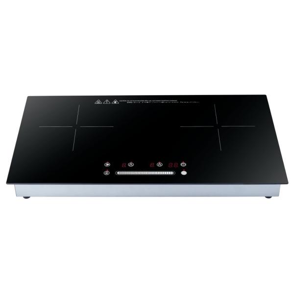2 Burner Plates Gas Stove and Electric Double Stove Induction Cooker for Kitchen Cooking