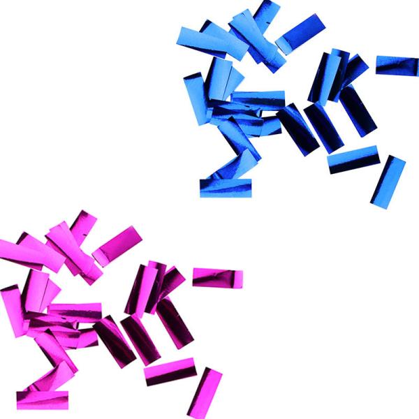 12.5 Gender Reveal Champagne Bottle Confetti Popper