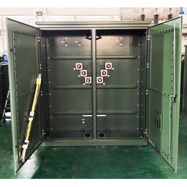 2MVA Solar Step Up Pad Mount Transformer 380V to 34.5KV FR3 dielectric fluid Renewable  Photovoltaic transformers