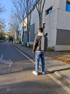 300000points/s HiSLAM 3D Laser Scanner For Building Model Construction