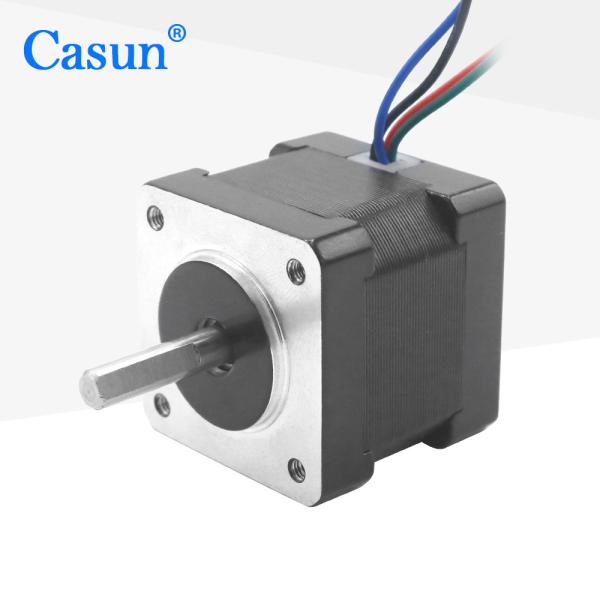 Casun Nema 14 Hollow Shaft Stepper Motor High Precision 2.7 V DC 1.0 AMP for CNC Machine