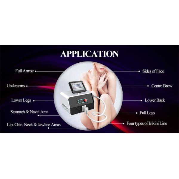 Portable Hair Removal Machine 755nm 1064nm 808nm Diode Laser Diodo 808