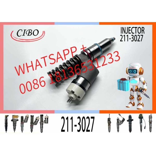 211-3027 Fuel Injector for Excavator with C18 C15 Engines New Condition 10R-0959 374-0750 102-2014 103-4562