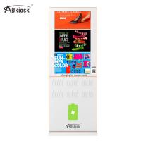 A adapté le kiosque aux besoins du client de remplissage de téléphone portable de 10 des ports 5000mah banques de puissance