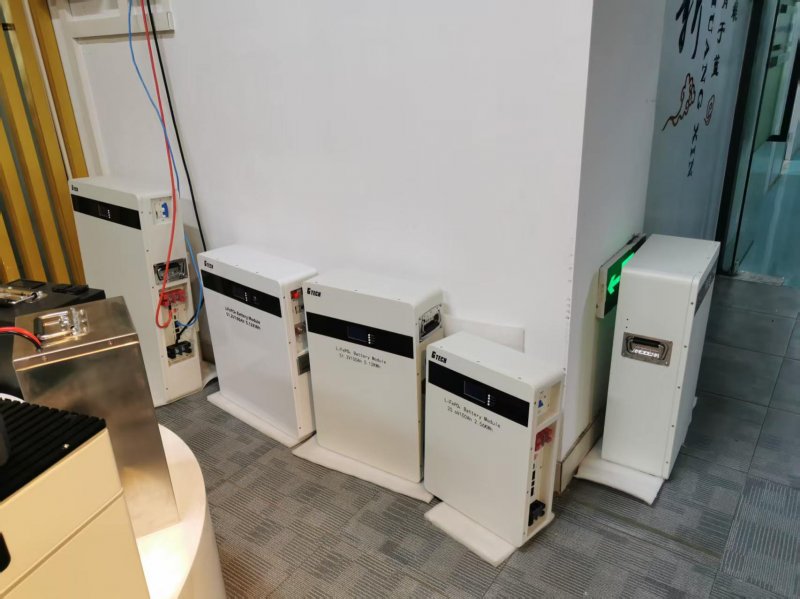 51.2V100AH 5KWH Wall Mounted LiFePO4 Battery Long Cycle Life