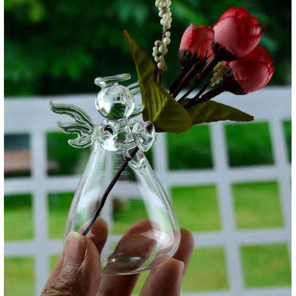 Pure hand-made angel vase Creative floral flower arrangement home hydroponic container gift