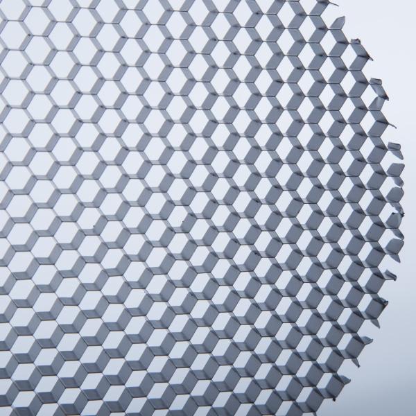 3003 5052 Anti Glare Honeycomb Louver 10mm 500mm