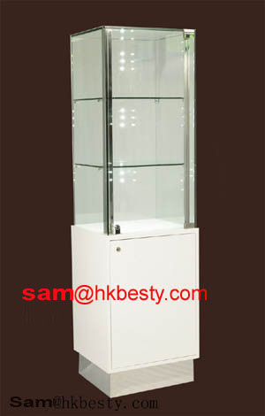LED Lights Kundan Jewellery Display Tower Showcase