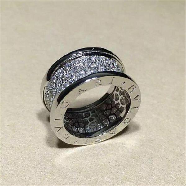 Luxury jewe factory B.zero1  series  ring 18k white gold yellow gold rose gold diamond ring