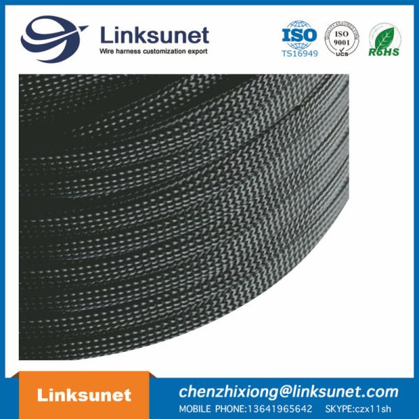 Pro Power PETBK10B10 Braided Wire Sleeve 10 Mm Black PE ( Polyester ) 10 M / PE