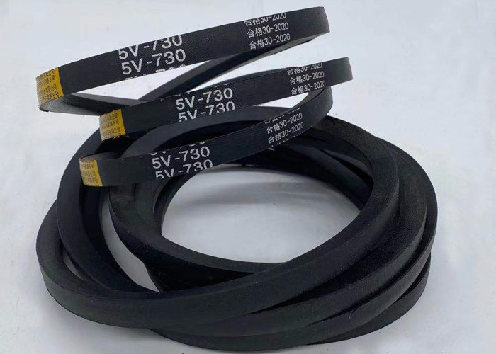 Черный промышленный соединенный пояс ширины 5V v 16mm