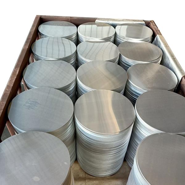 Coating Aluminum Tray Circle R16 Pressure Cooker Utensils Custom Size High Flatness Burr Free Edge Food Grade