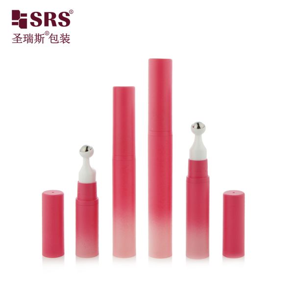 A0031 5ml 10ml 12ml 15ml Refillable Massage Eye Gel Roller Ball Bottle