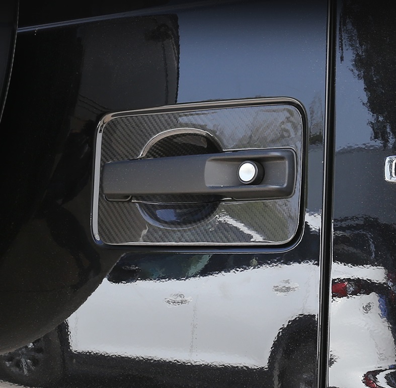 Carbon Fiber Door Bowl Rear Handle Cover Carbon Accessories for Mercedes Benz