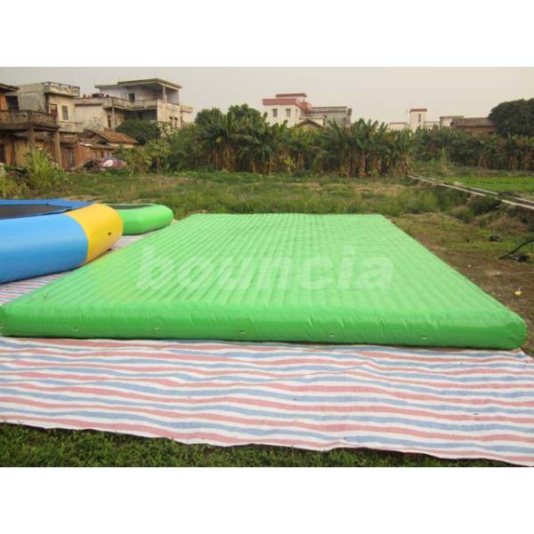 Durable PVC Tarpaulin Inflatable Water Sport Bridge Uesd In Water Park