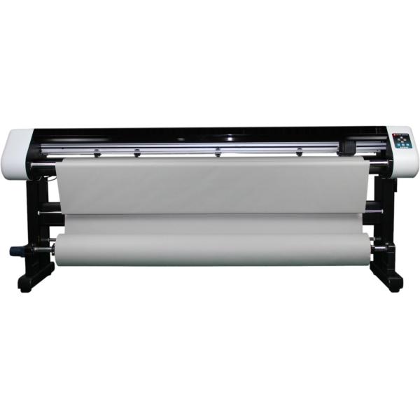 Industrial Vinyl Cutter Plotter with 1900mm to 2500mm Cutting Size Continuous Ink Cartridge and 150-600DPI Printing Resolution