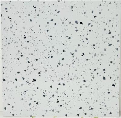 Resistente à geada Terrazo Look porcelana, 9 mm espessura porcelana cinza