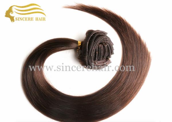 22 Inch Clip In Hair Extensions for sale - Hot Selling 55 CM Full Set 9 Pieces of Clip-In Remy Human Hair Wefts on Sale