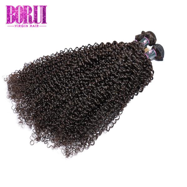 Kinky Curly Hair Bundles With Closure Peruvian Human Hair Wave Bundles With Closure