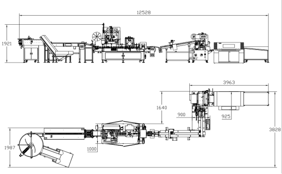 PLC Controlled Label Shrink Machine Fully Automatic Shrink Sleeve Labeling Equipment Compact