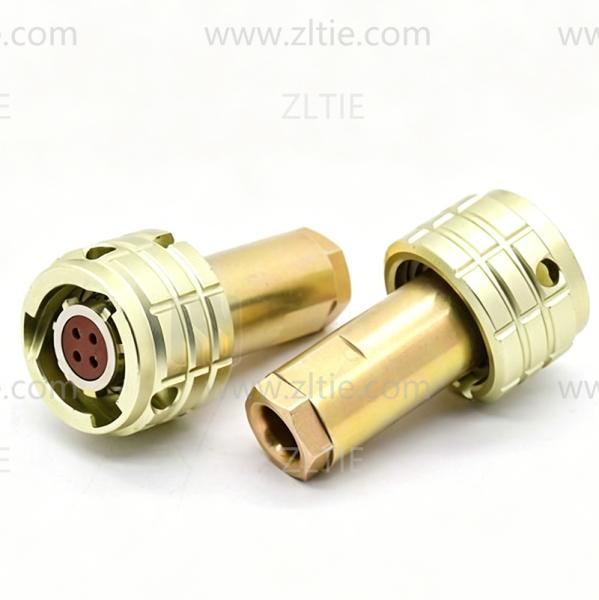 ZH127 Series Connector Shell Size 10 4pin Female Plug with Straight Tail Attachment – СНЦ127-4/10РП126-1-В