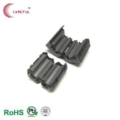 Couleur noir, gris et blanc Rohs ISO9001 deux pièces EMI Ferrite Clamp Core Pour l'utilisation EMI