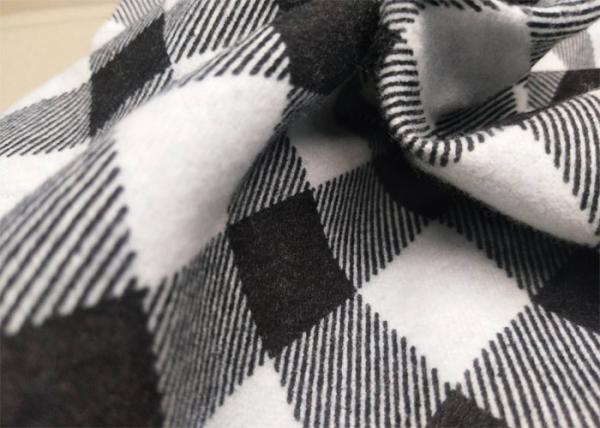 20*10 100% Cotton Grid Cotton Flannel Cloth baby blaket