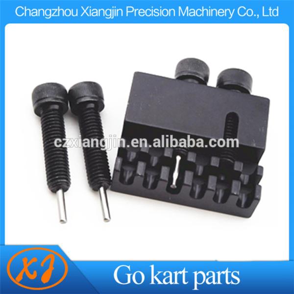 219# 35# CNC machining Black Oxided Steel Go Kart Chain Breaker