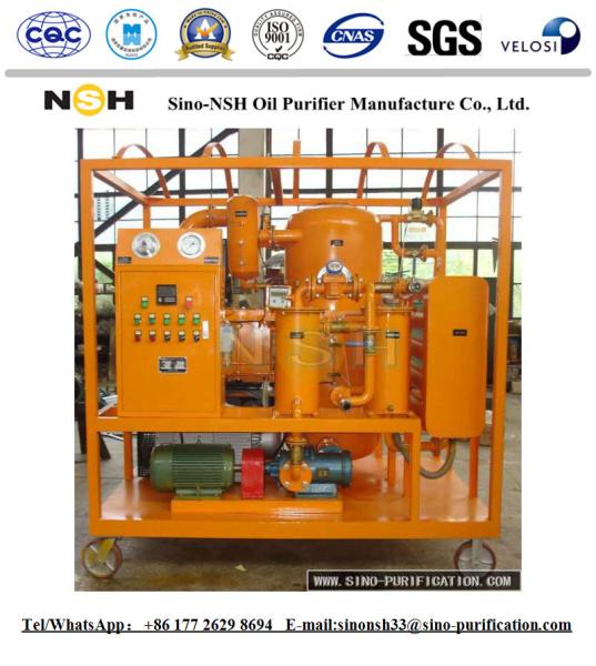 minuto da regeneração 300L do sistema do purificador de óleo do transformador de 135Kw 380v