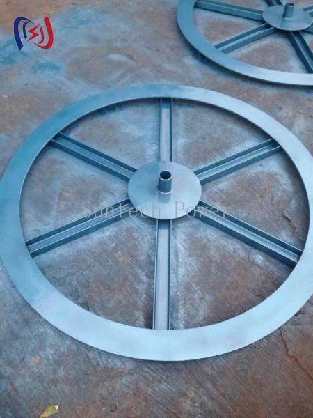 Le HDG irritent les tours en acier de trellis pour la ligne de transmission électrique