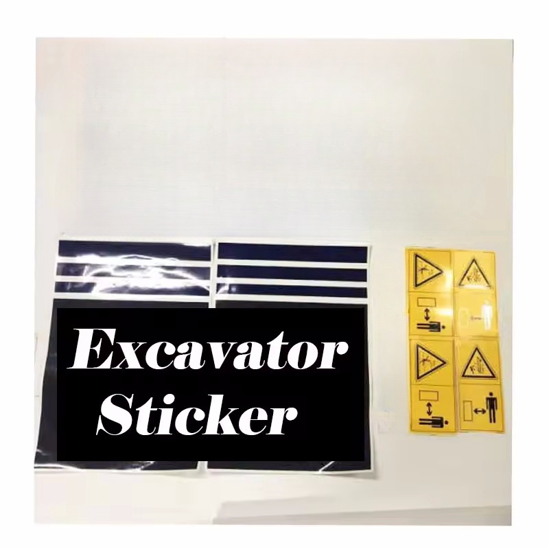 For Sumitomo Hitachi   Komatsu Excavator Complete Sticker Set SH80-3 SH120-3 SH200 EX120 E312 EC210 PC220-8