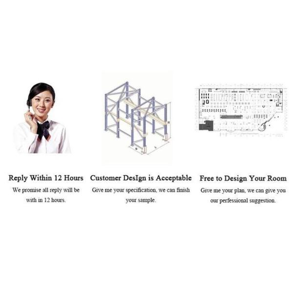 Logistic Equipment Heavy Duty Warehouse Shelving , Double Deep Industrial Pallet Racks