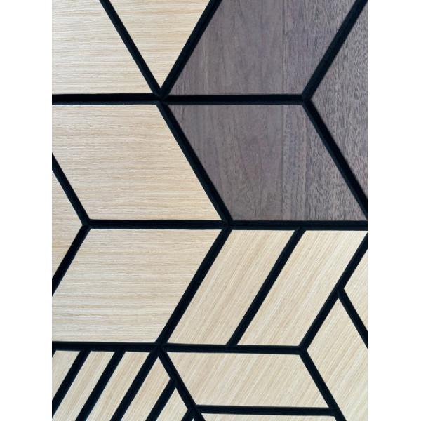 Panneau mural acoustique hexagonal résistant au bruit