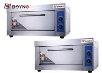 Four électrique de pain de boulangerie de plate-forme simple commerciale d'acier inoxydable d'hôtel