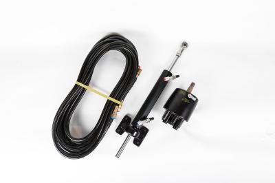 Winibo WQWJ Inboard Hydraulic Steering Kit With Helm Pump, Compact Cylinder, Tubing For Engines Up To 150hp