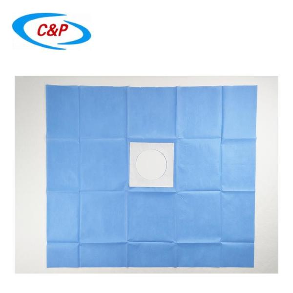 Disposable Sterile Fenestrated Surgical Adhesive Drape With Hole