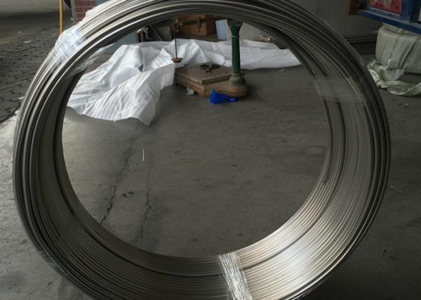 OD forma redonda da tubulação enrolado de aço inoxidável estirada a frio de 10 x de 1mm de grande resistência