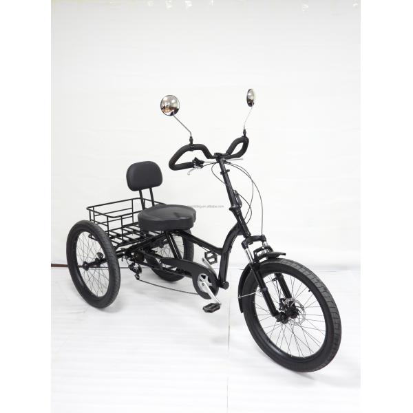 Высокоуглеродистая стальная рама 7-скоростной грузовой троллейбус с 24-дюймовыми толстыми колесами из алюминиевого сплава